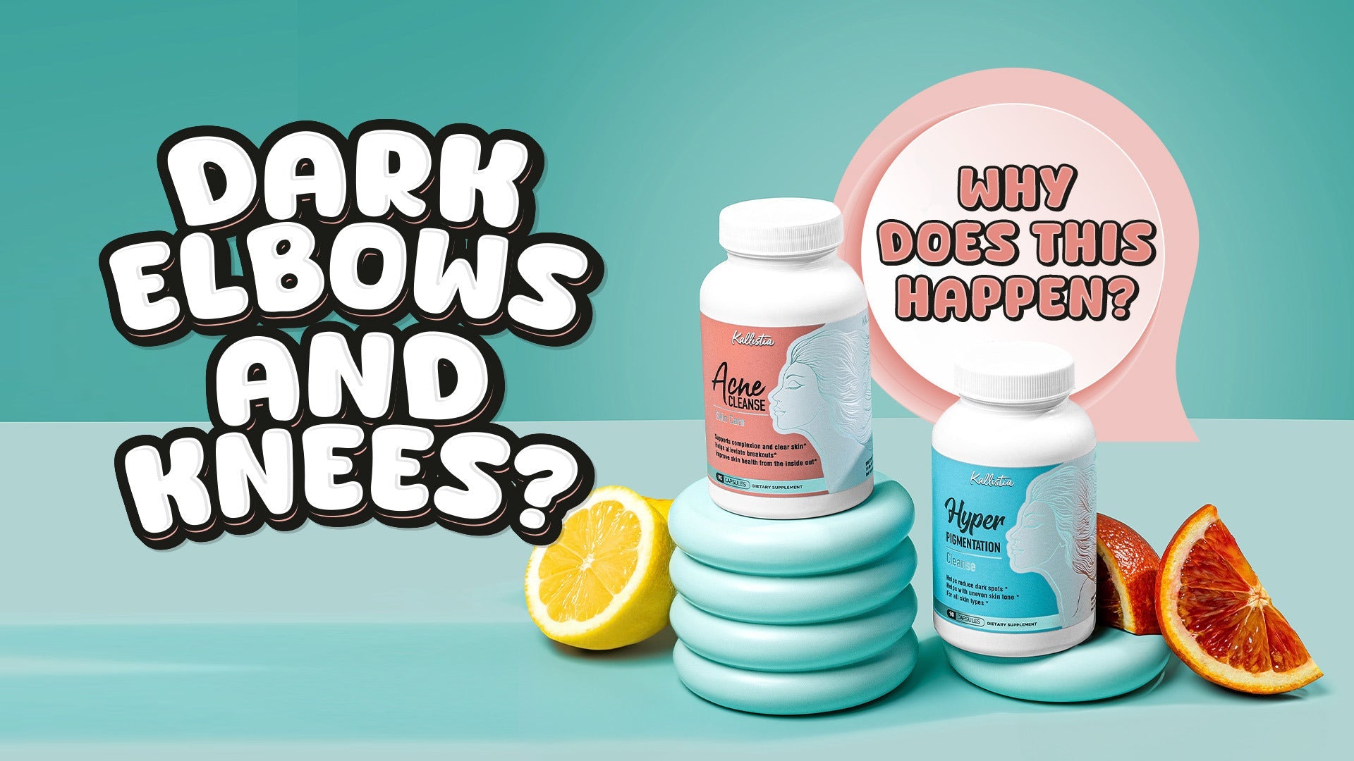 Dark elbows and knees?