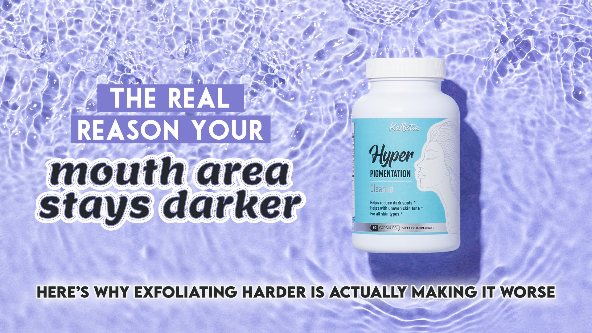 The real reason your mouth area stays darker
