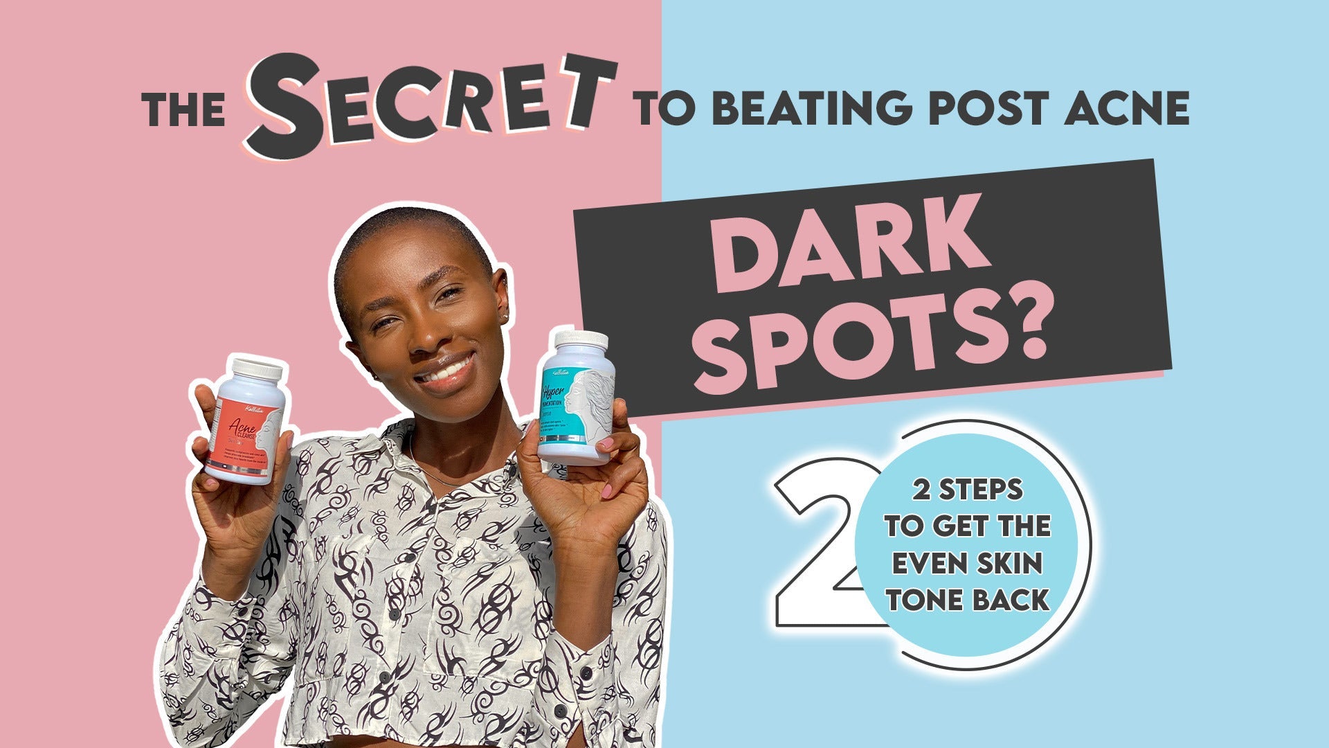 The secret to beating post acne dark spots