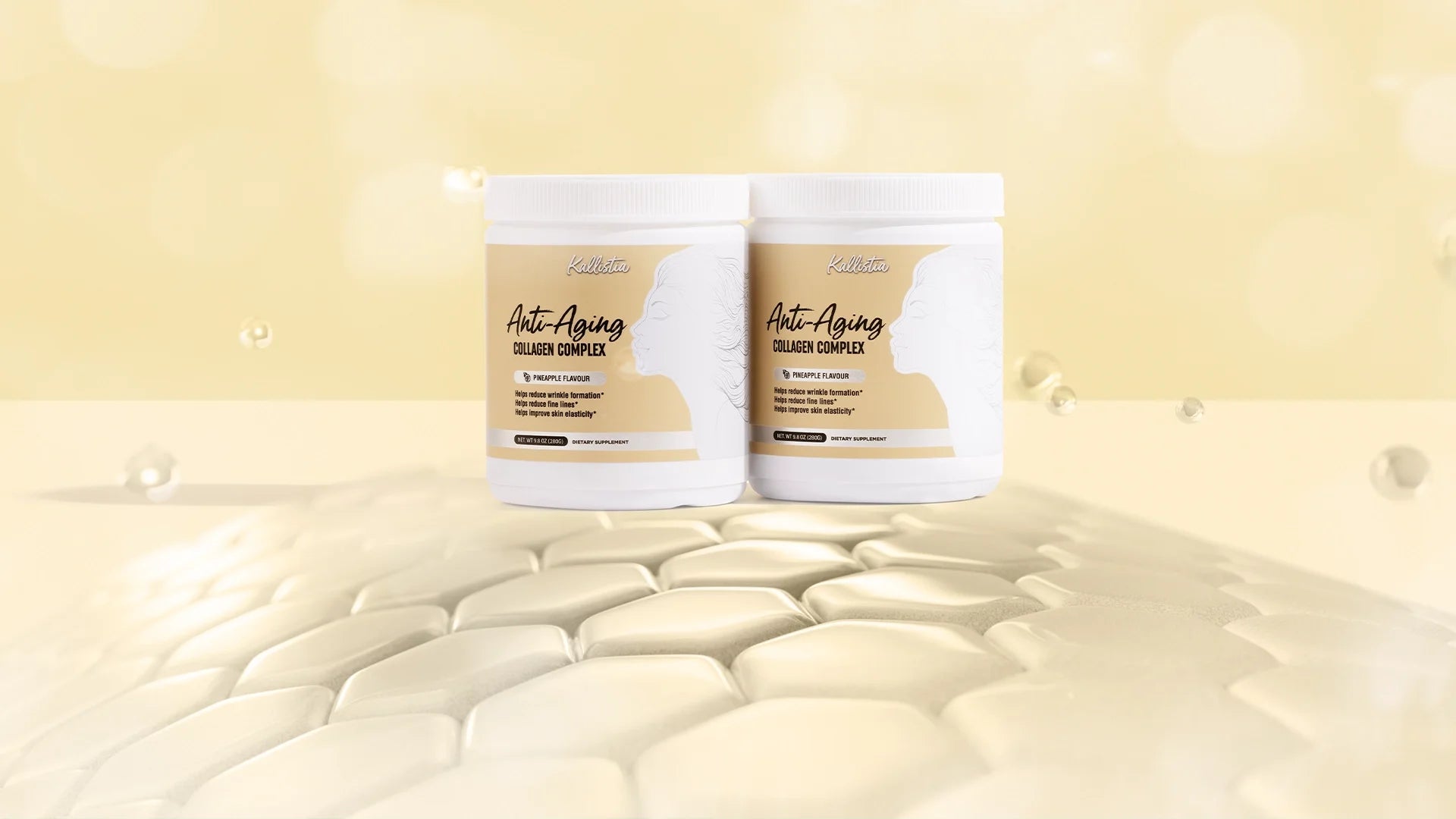 More than collagen - Firmer, brighter, calmer skin from 1 daily scoop