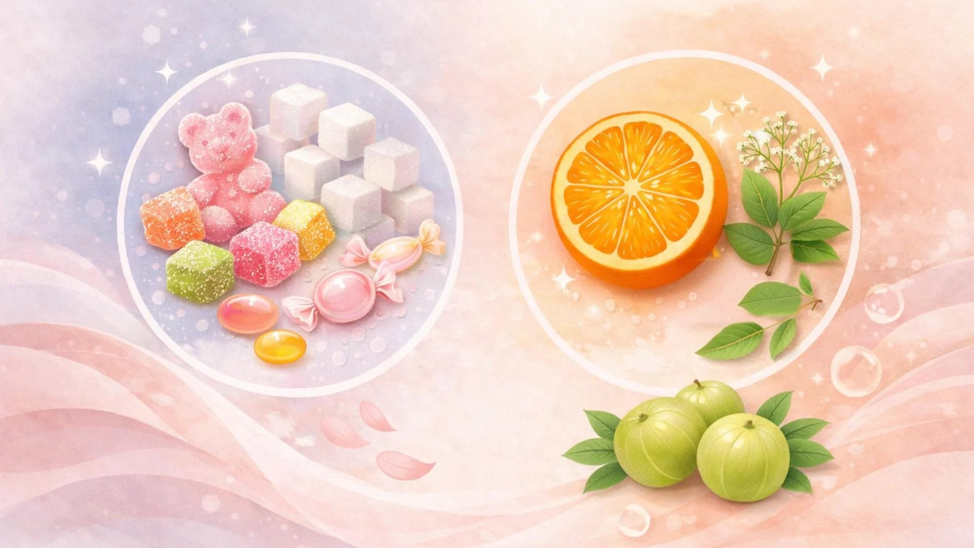 Sugar feeds acne and it's making the scars darker too