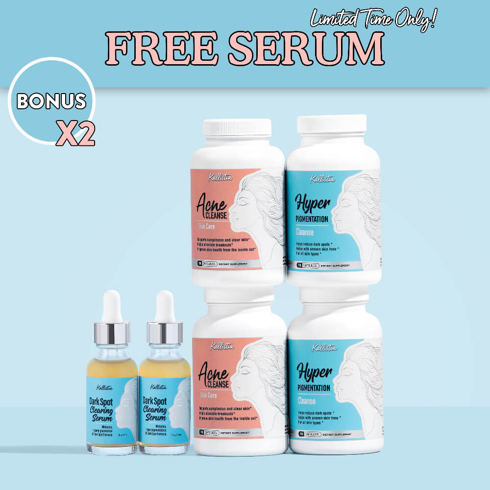 ANGEBOT „Clear Complexion Kit + Gratis-Serum“