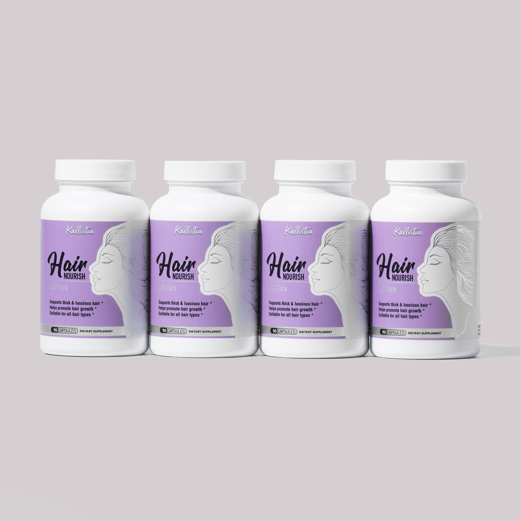 kallistia 6 Month Supply Hair Nourish Capsules Kit