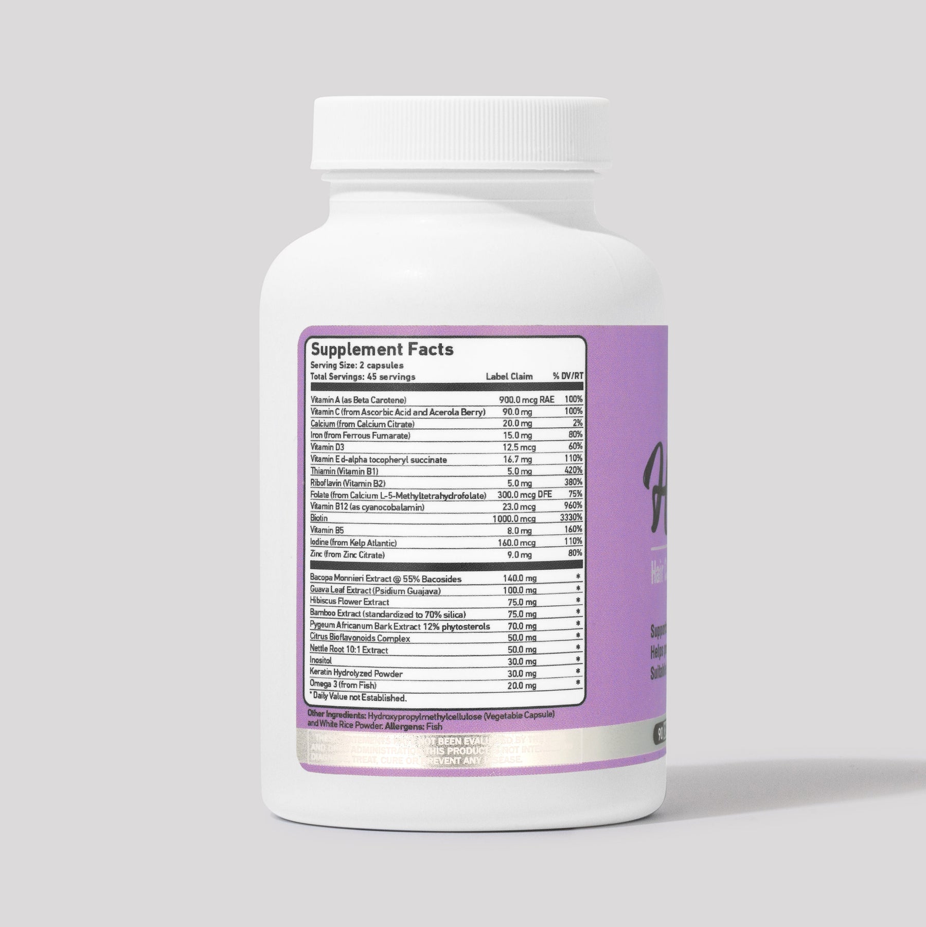 kallistia Hair Nourish Capsules Kit
