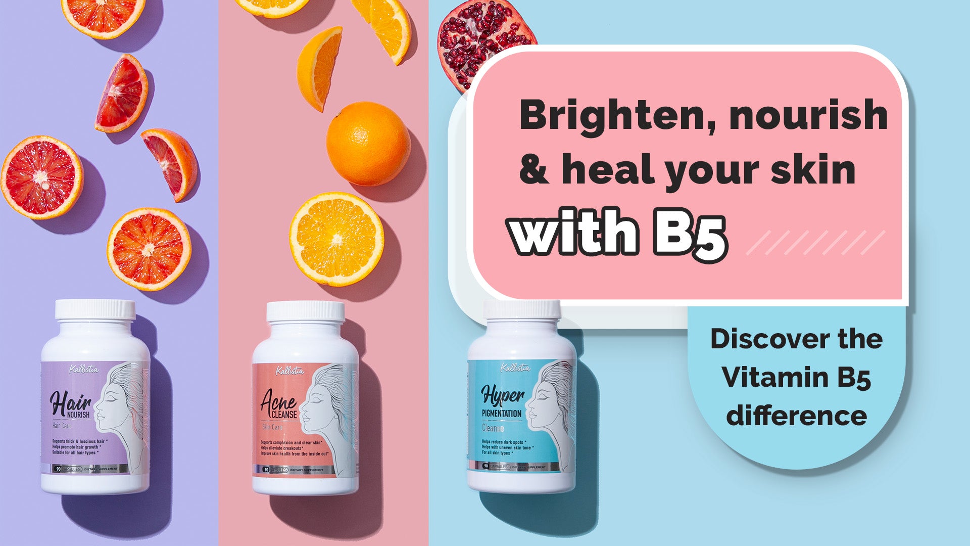 Brighten, nourish & heal your skin with Vitamin B5