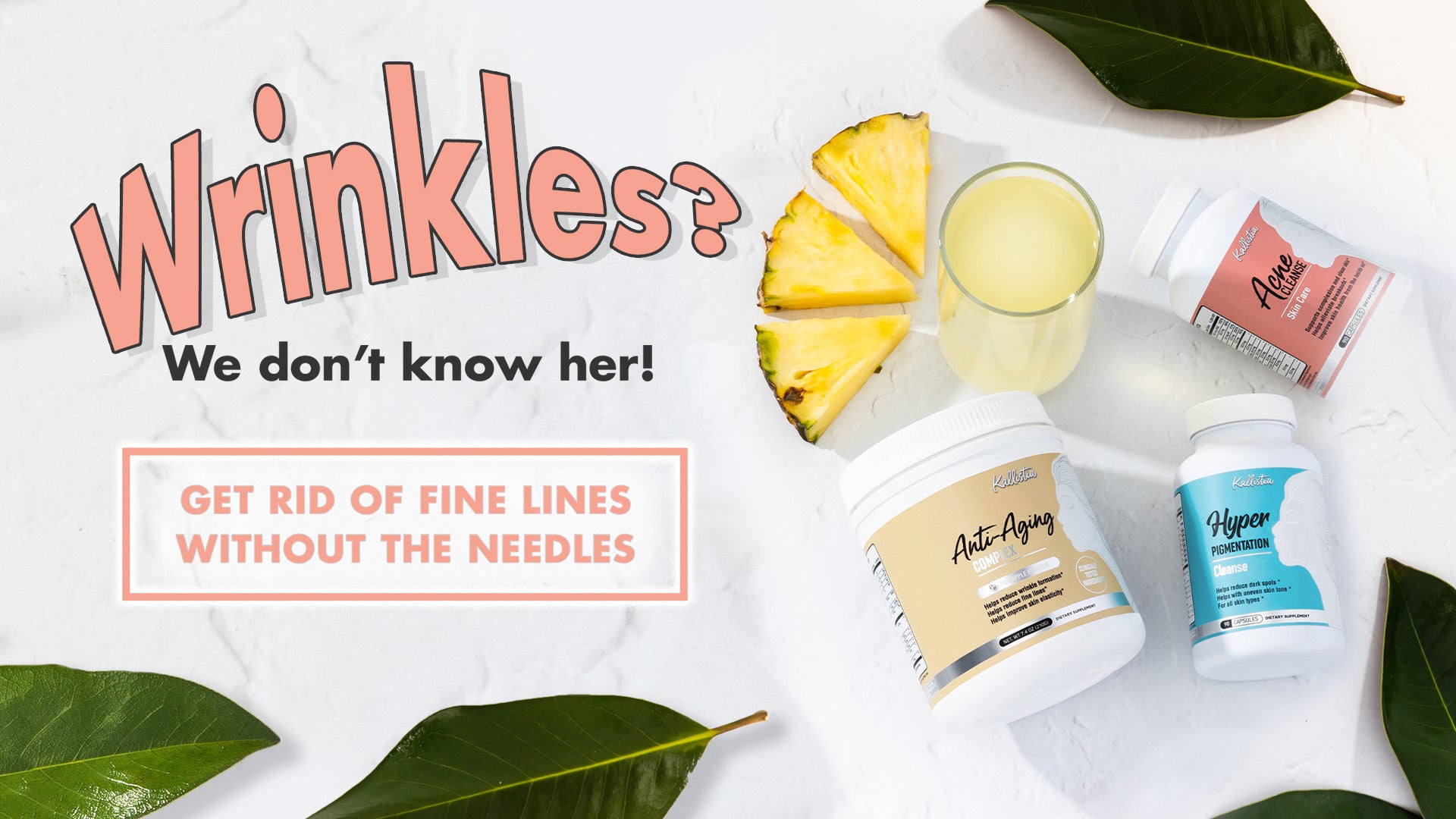 Get rid of wrinkles & fine lines without the needles