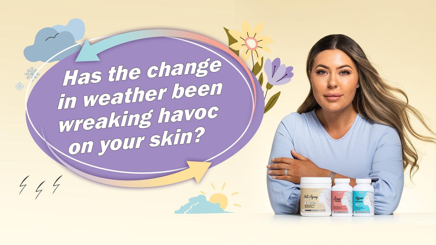 Has the change in weather been wreaking havoc on your skin?