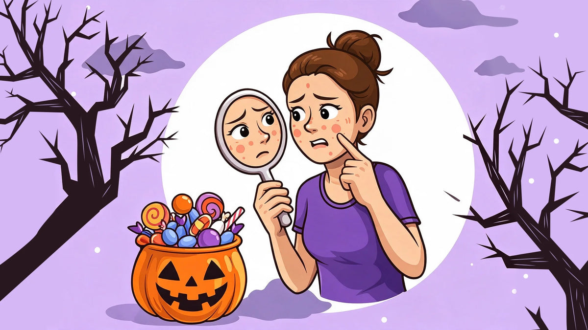 Candy breakouts? What sugar actually does to your skin