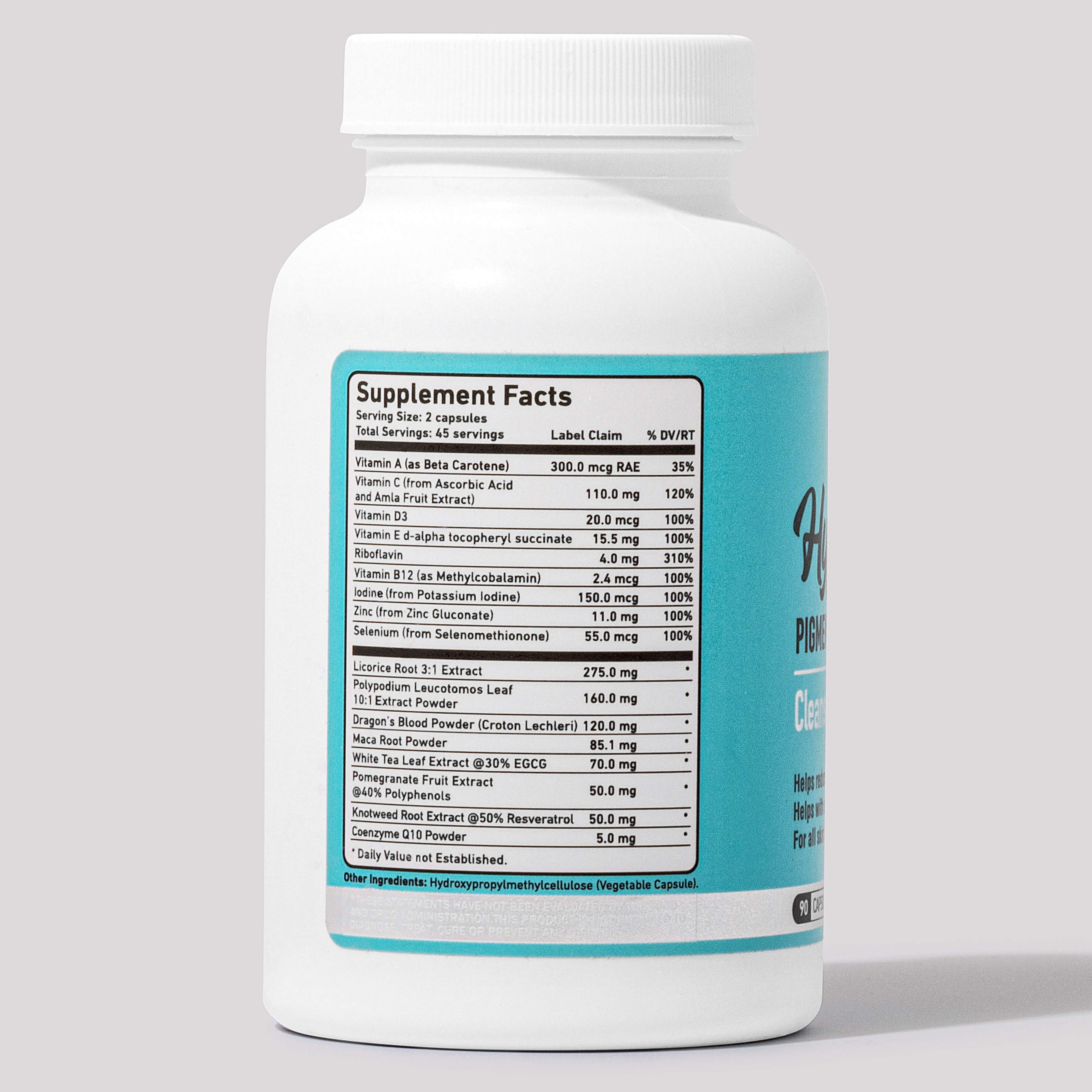 Kit de cápsulas limpiadoras de hiperpigmentación