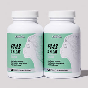 kallistia 3 Month Supply PMS & Bloat Rescue Capsules