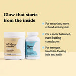 Hyper Renew Kit: glow that starts from the inside, for smoother more refined-looking skin, a more balanced even-looking complexion, and stronger healthier-looking hair and nails