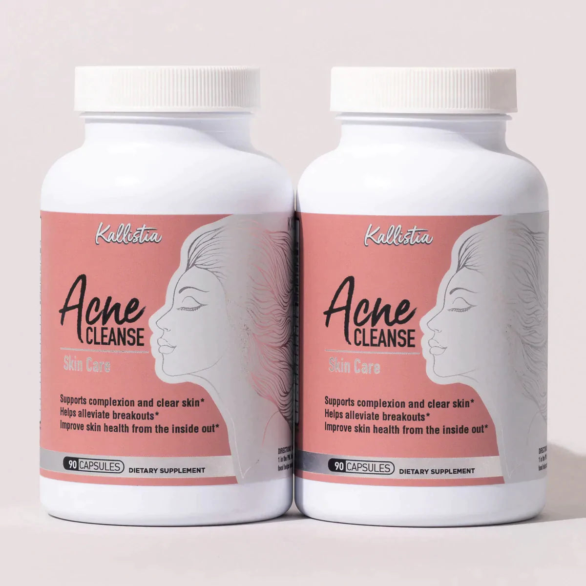 kallistia 3 Month Supply Acne Cleanse Capsules